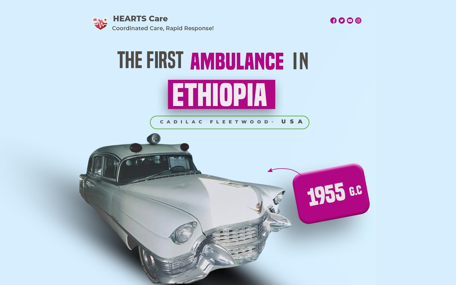 The First Ambulance in Ethiopia product screenshot